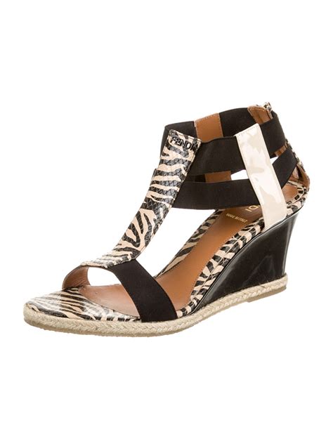 fendi wedge sneakers|fendi women' s wedge pumps.